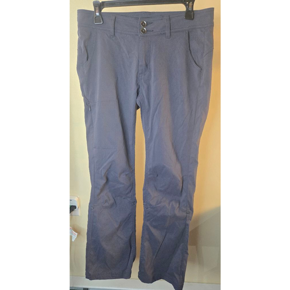 Women's Prana Gray Straight Leg Pants Size 8